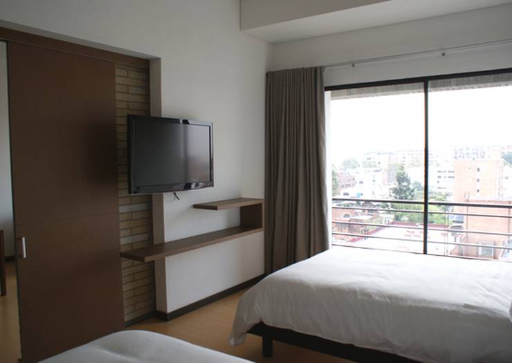 Suite grand loft dos camas Hotel Viaggio Nueve Trez Bogotá