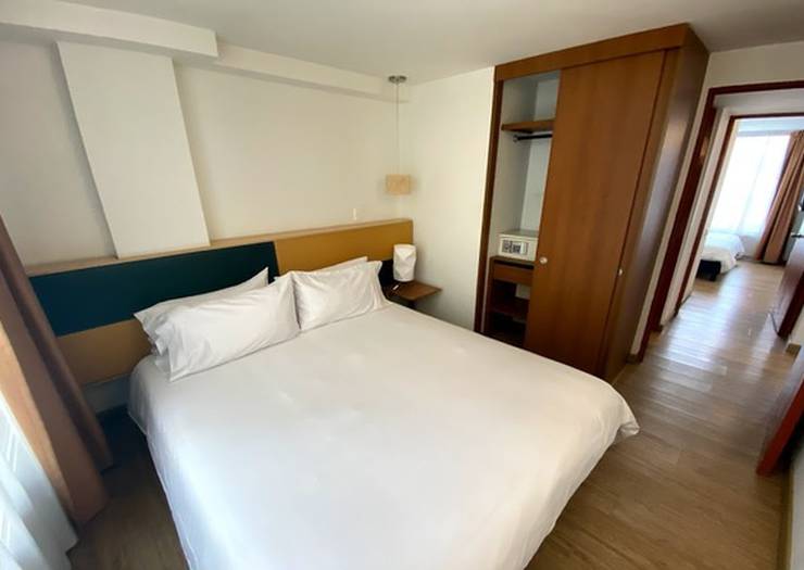 Apartamento de dos habitaciones - dos camas dobles City Apartments Viaggio Country Bogotá