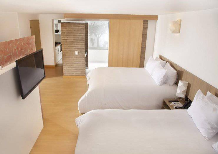 Two-bed loft apartment Home & Happy 86 con 18 Bogotá