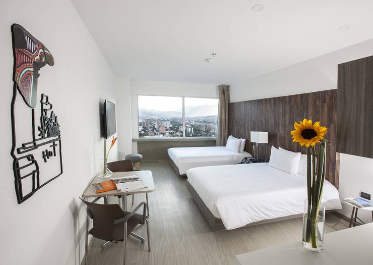 Estudio dos camas Hotel Viaggio Medellín Grand Select