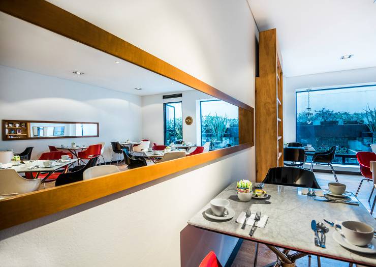 Restaurant mattino kitchen and winebar Viaggio Nueve Trez Hotel Bogotá