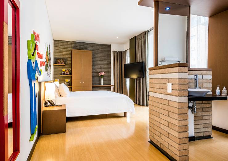 One bed grand loft suite Viaggio Nueve Trez Hotel Bogotá