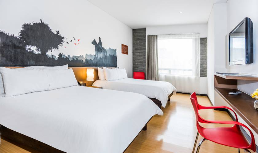 Two bed grand loft suite Viaggio Nueve Trez Hotel Bogotá