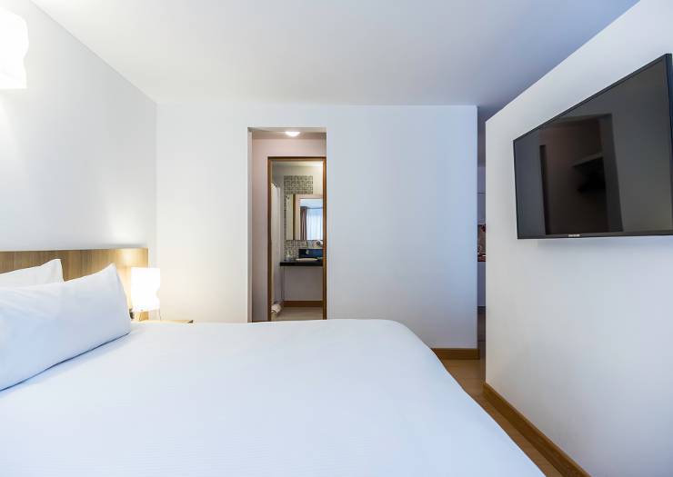 Apartamento tipo loft una cama City Apartments Viaggio Virrey Bogotá