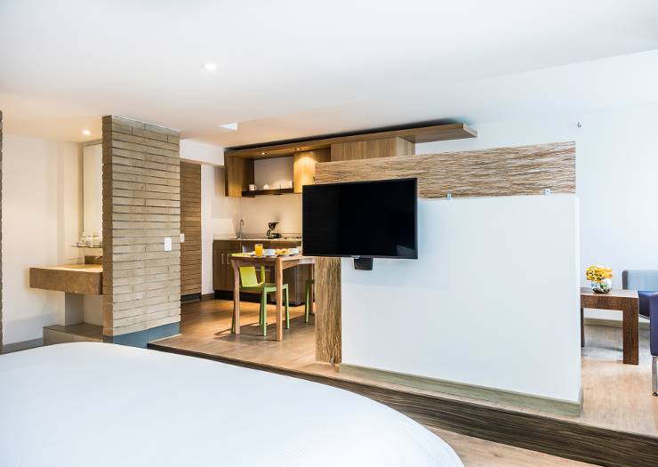 Two bed grand loft suite Viaggio Teleport Bogotá