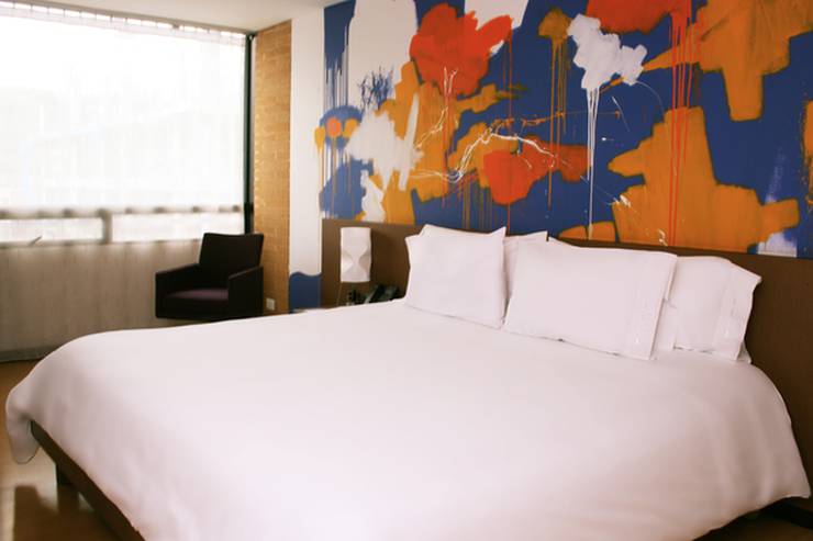 One bed classic Viaggio Nueve Trez Hotel Bogotá