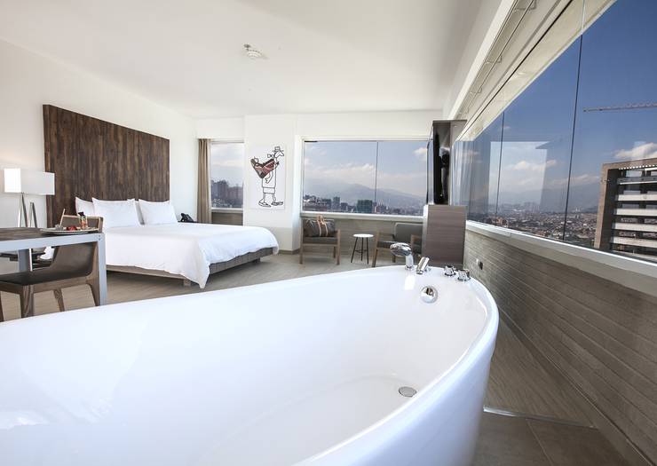 Suite grand view Hotel Viaggio Medellín Grand Select