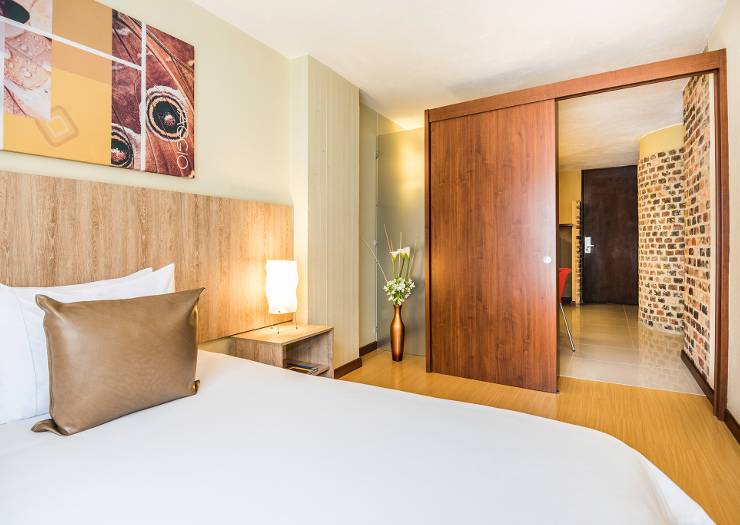 Suite familiar de dos habitaciones - dos camas dobles Hotel Viaggio Urbano Bogotá