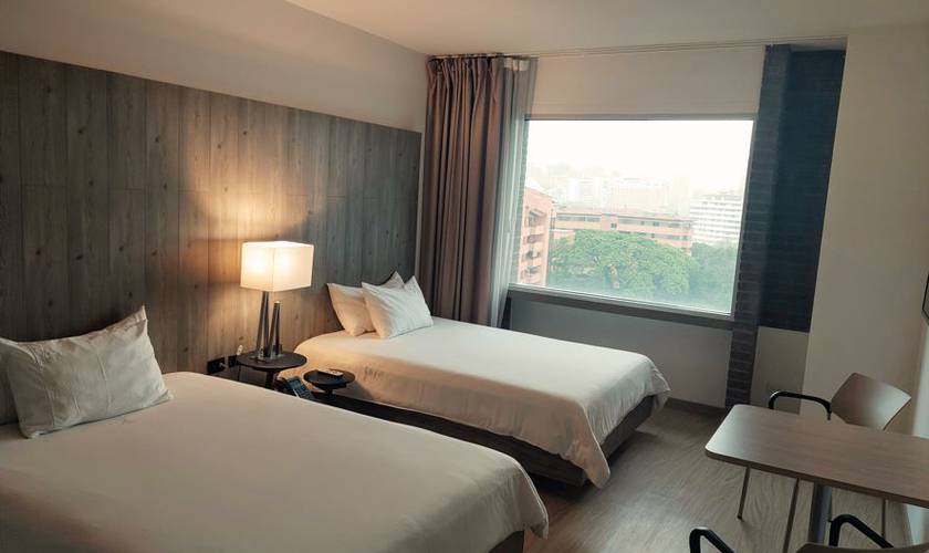 Estudio dos camas Hotel Viaggio Medellín