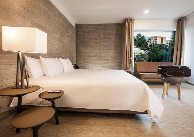 One bed family studio Viaggio Medellín Hotel